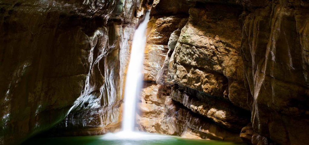 canyon savoie canyoning pont du diable