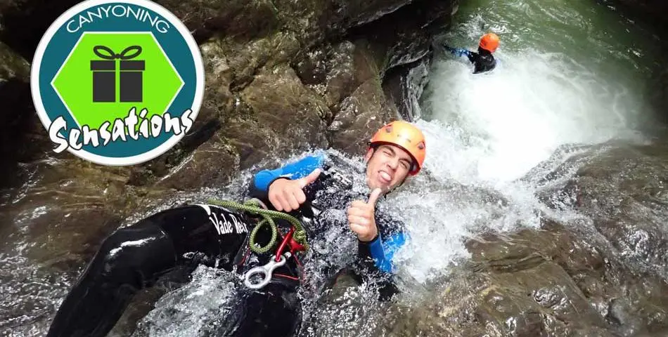 bon cadeau canyoning annecy