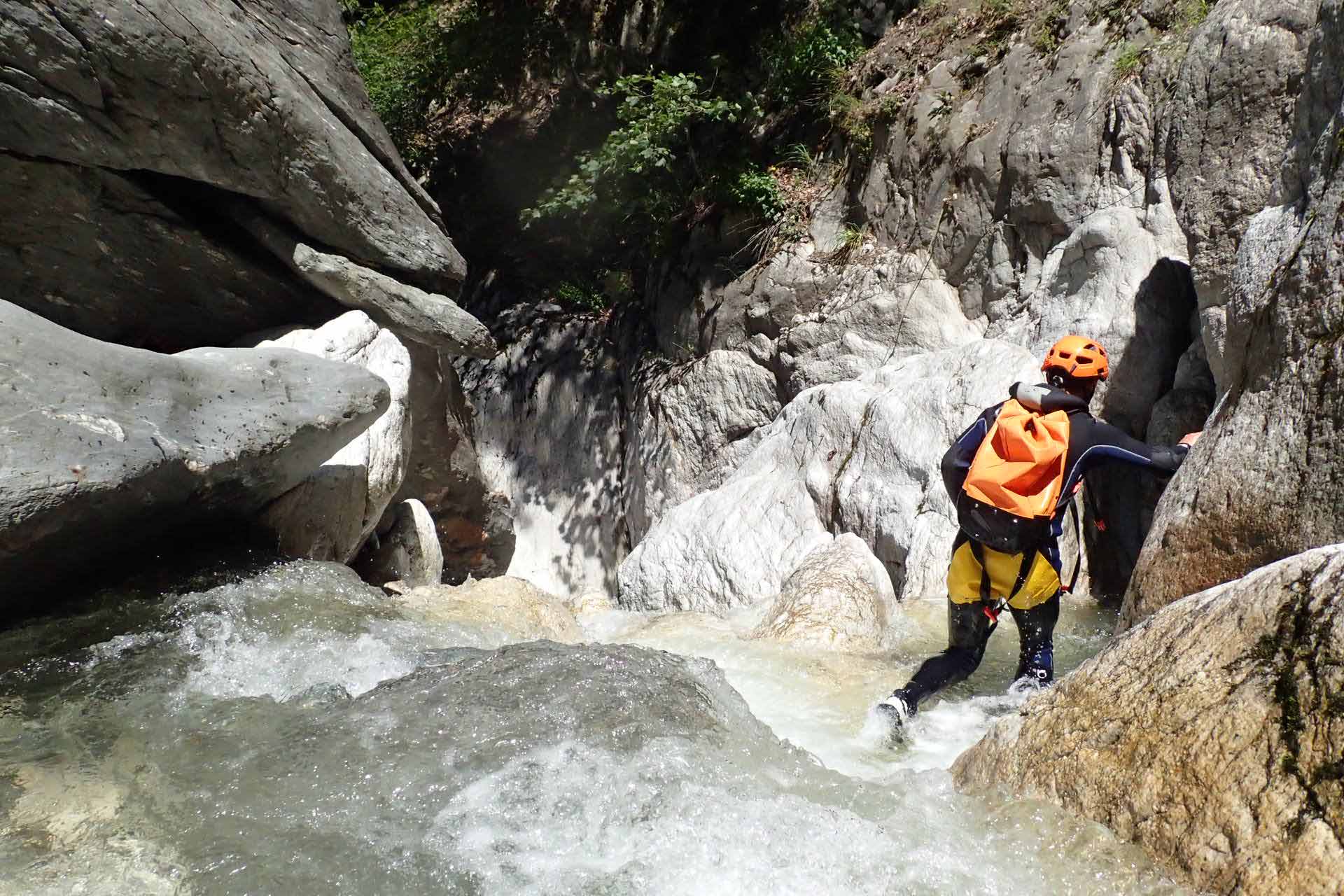 canyoning tarentaise