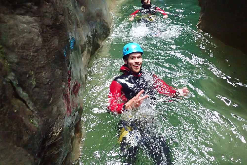 eau vive canyon haute savoie