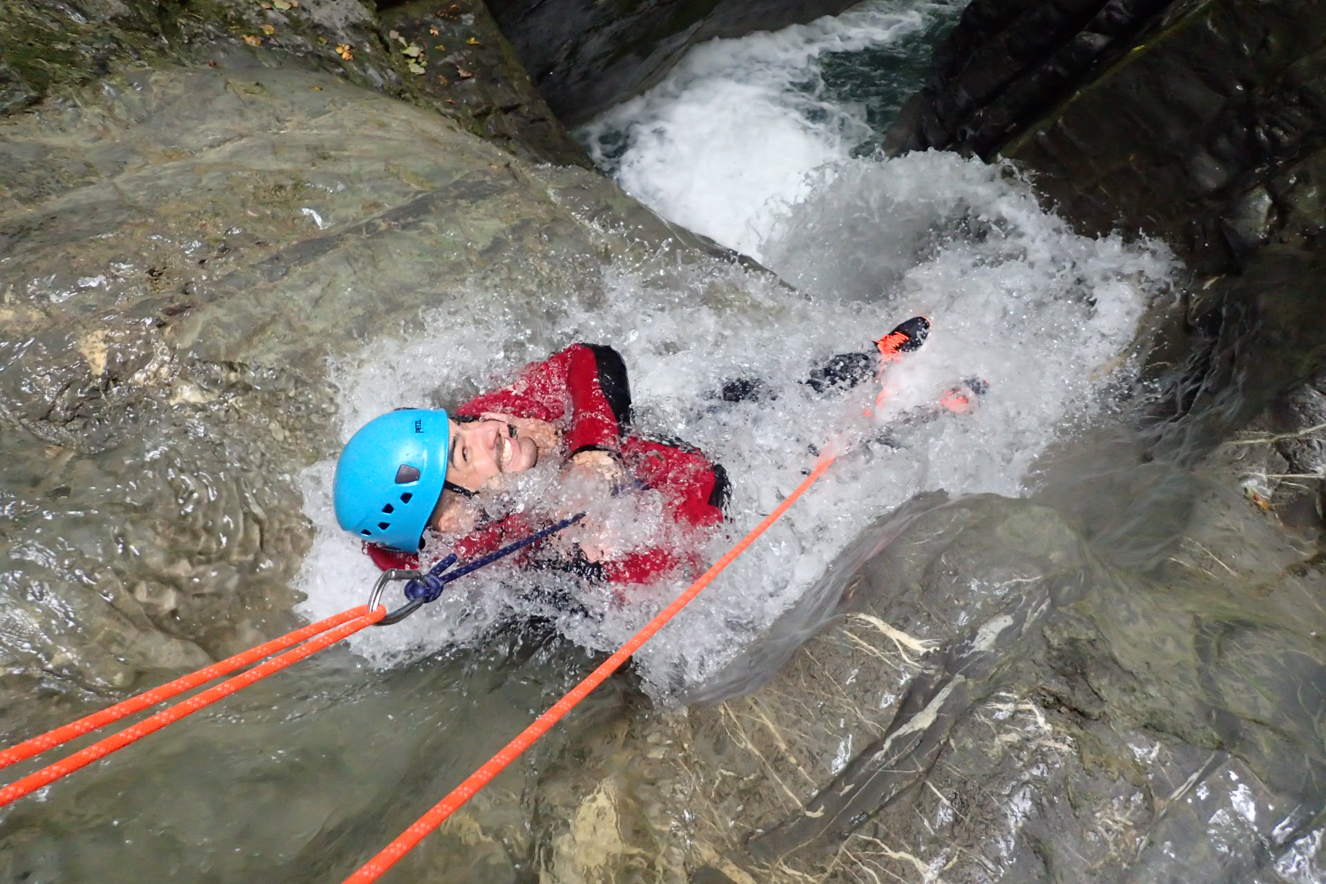 cascade massif des bauges canyoning