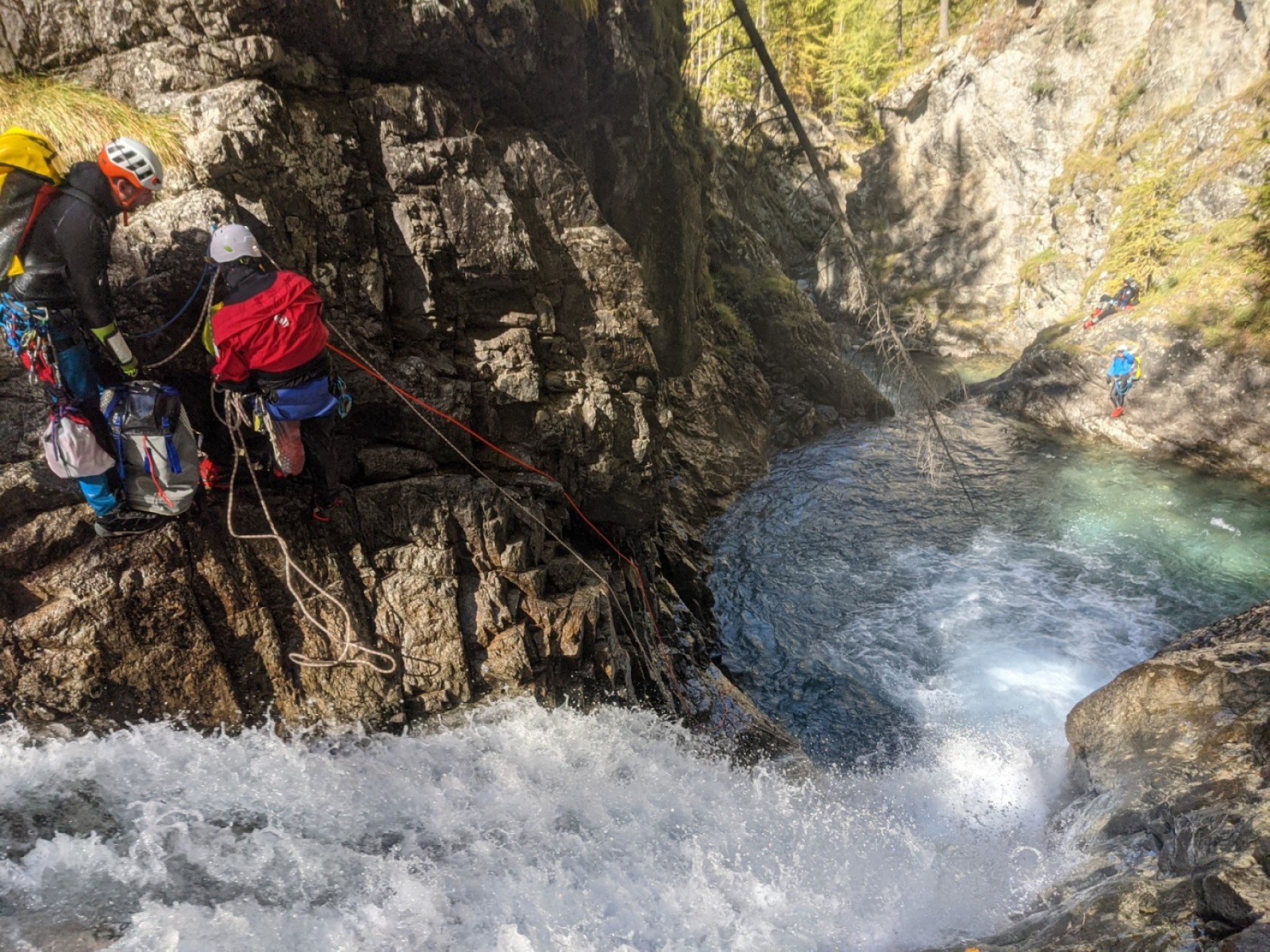 stage canyoning à Annecy formation