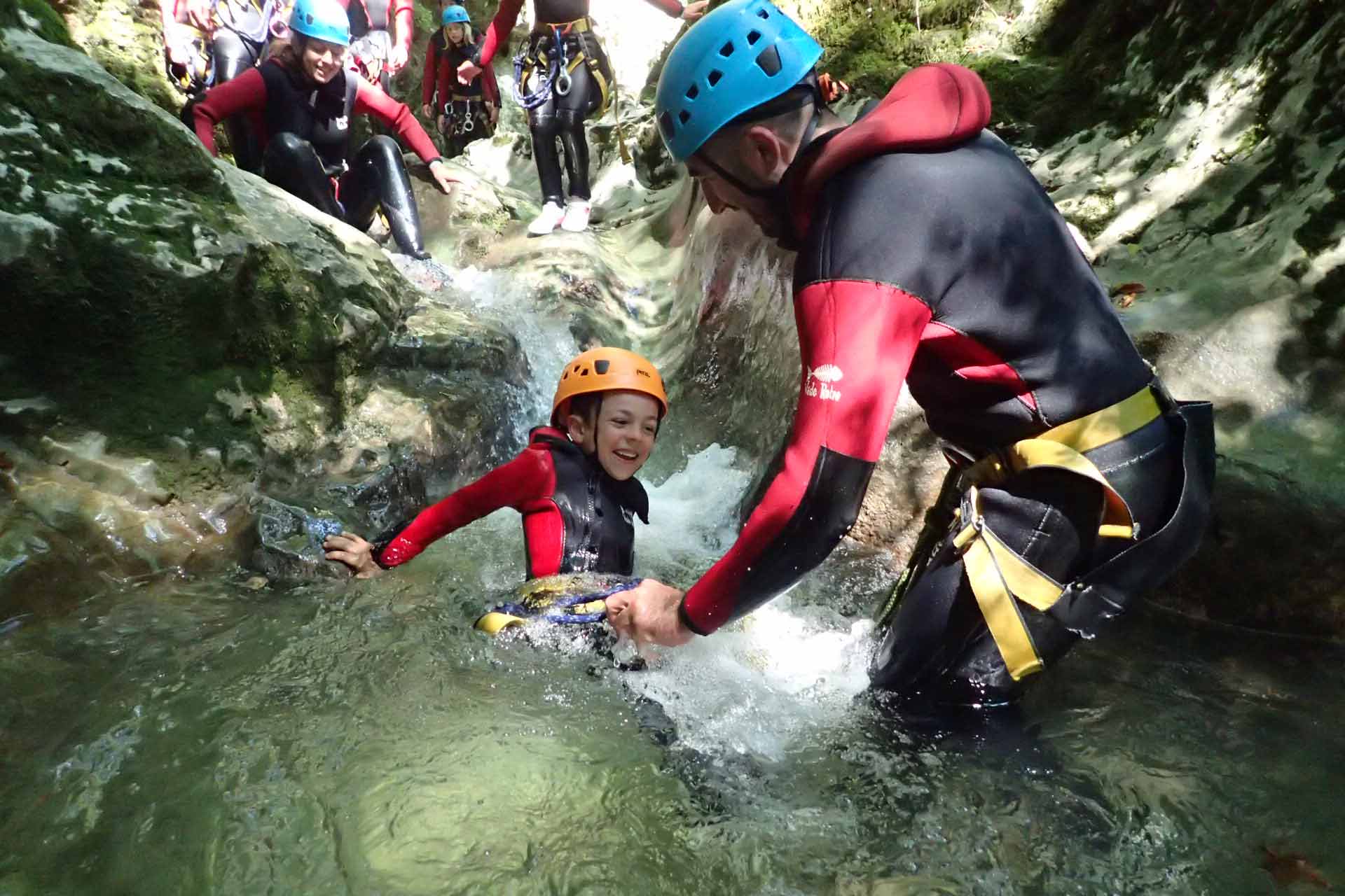 canyoning saint jean de sixt canyon