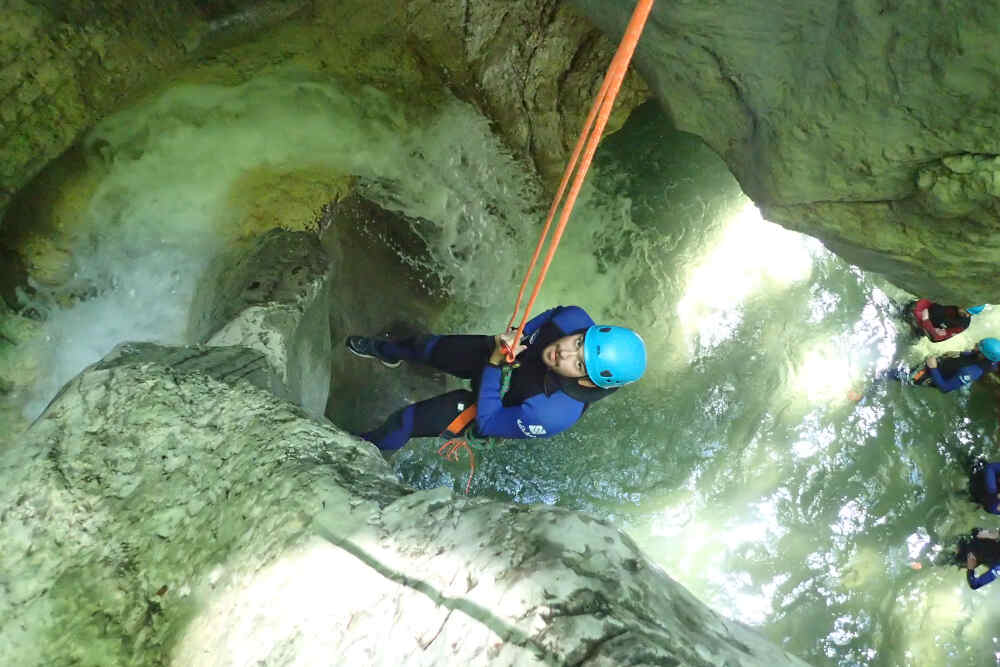 rappele ne canyoning tarif annecy