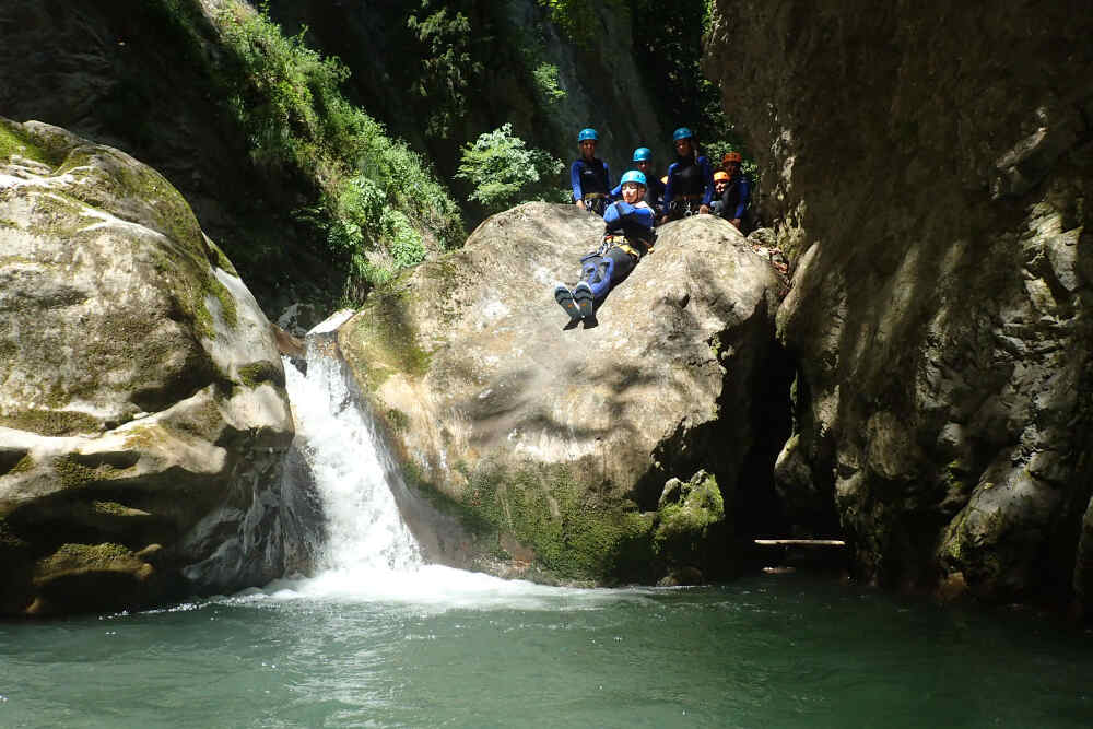 toboggan canyoning tarif annecy