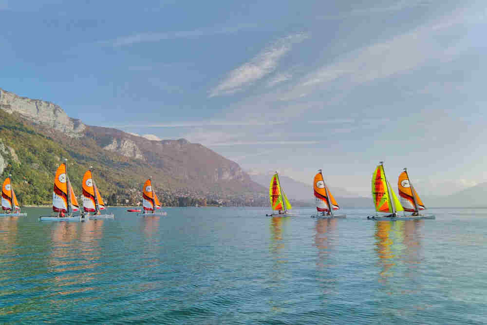 bateau à voile annecy