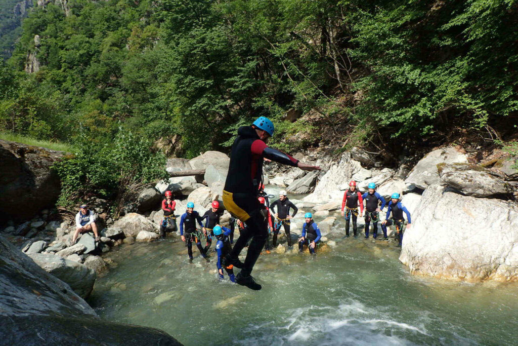 Canyoning quel equipement quel age