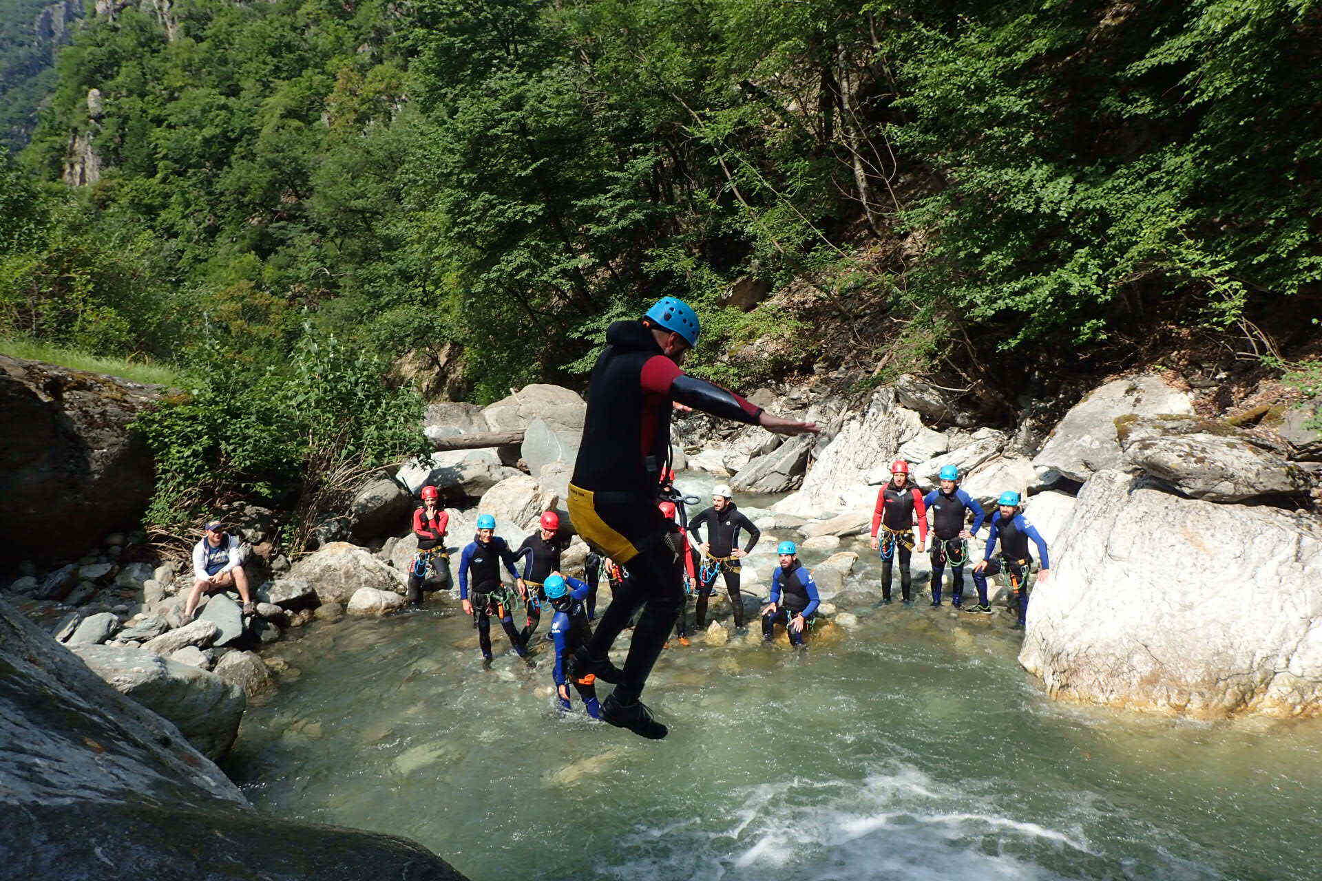 Canyoning quel equipement quel age