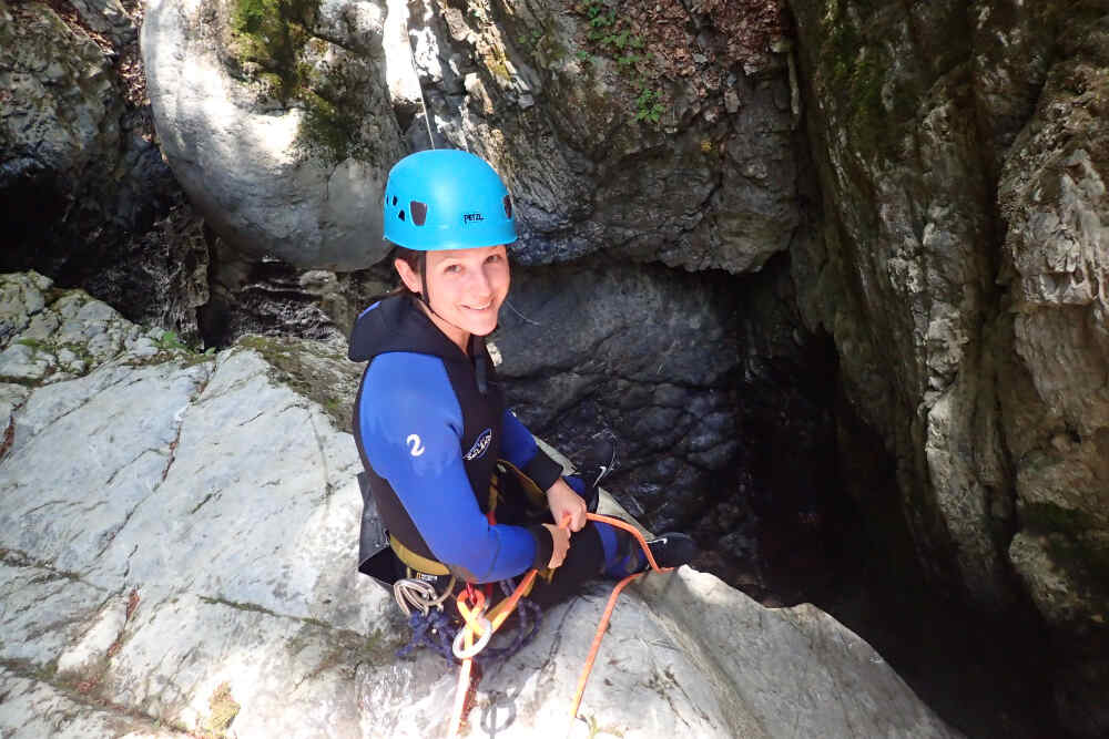 canyoning Montmin annecy