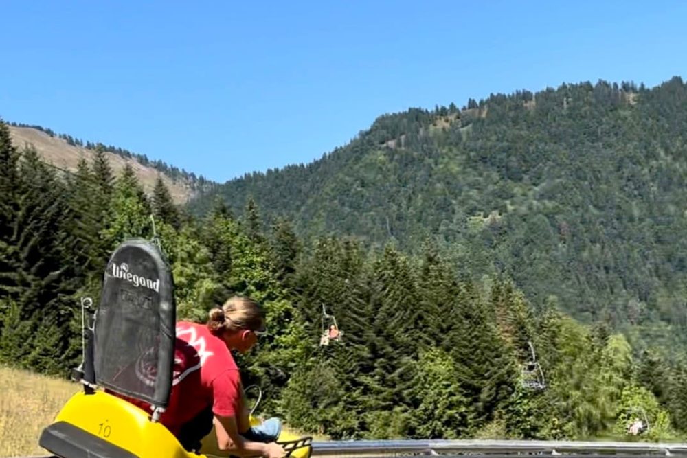 descente La Sambuy Luge d'été