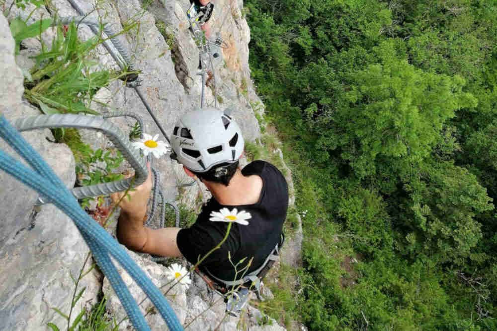 parcours via ferrata lac annecy
