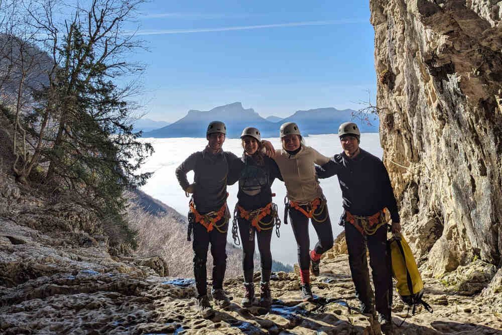 massif des bauges speleologie groupe